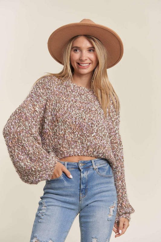 Multi Color Sweater Top